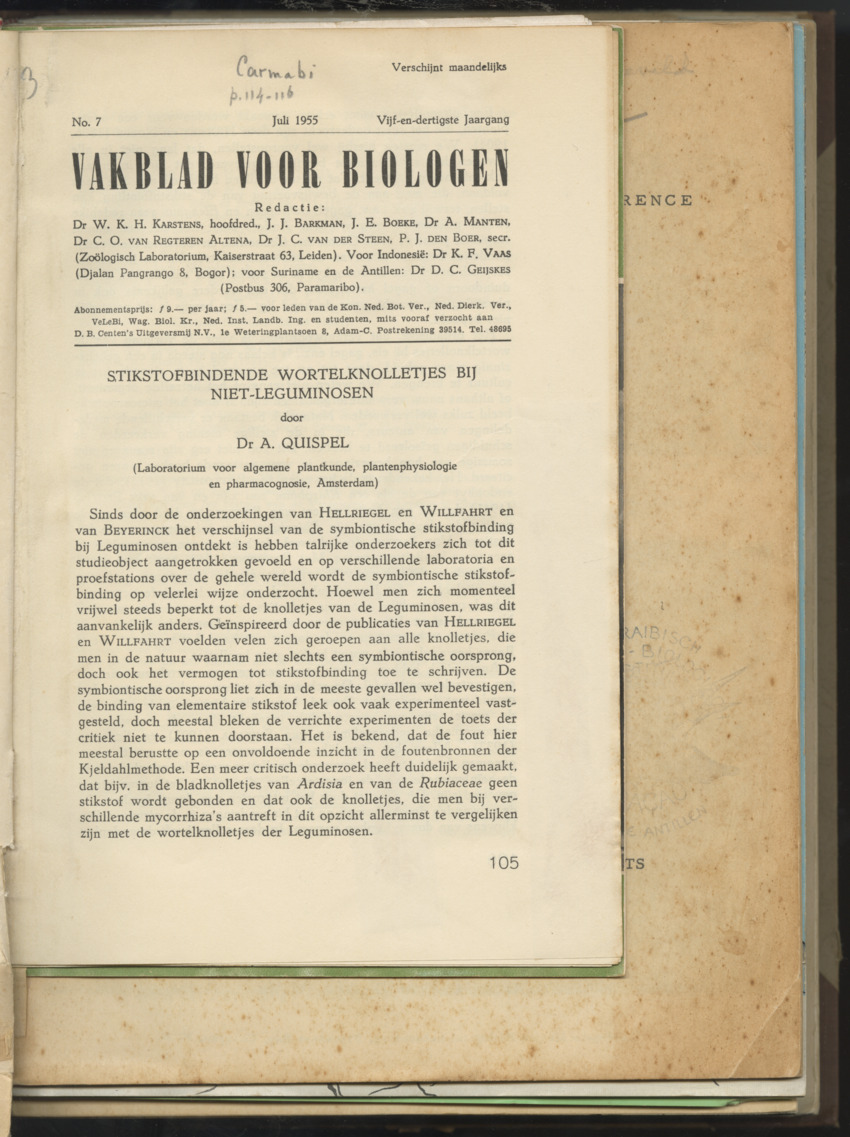 Carmabi selected publications in the period 1948-1963 - New Page