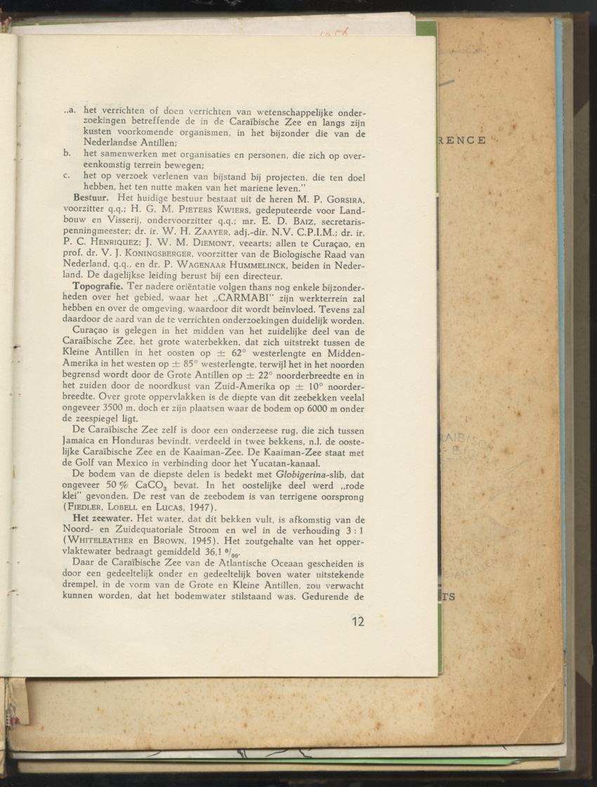 Carmabi selected publications in the period 1948-1963 - New Page