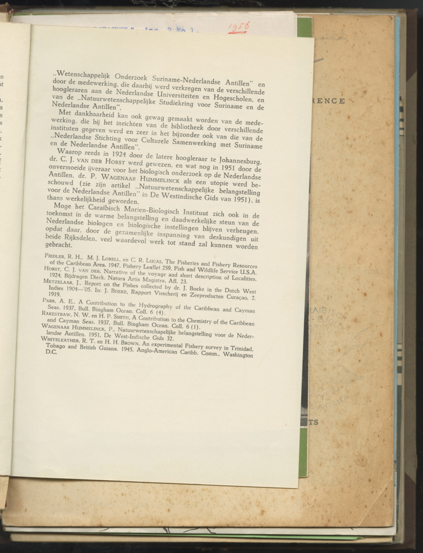 Carmabi selected publications in the period 1948-1963 - New Page