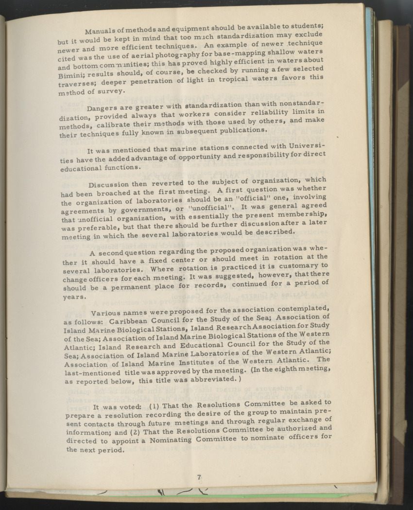 Carmabi selected publications in the period 1948-1963 - New Page