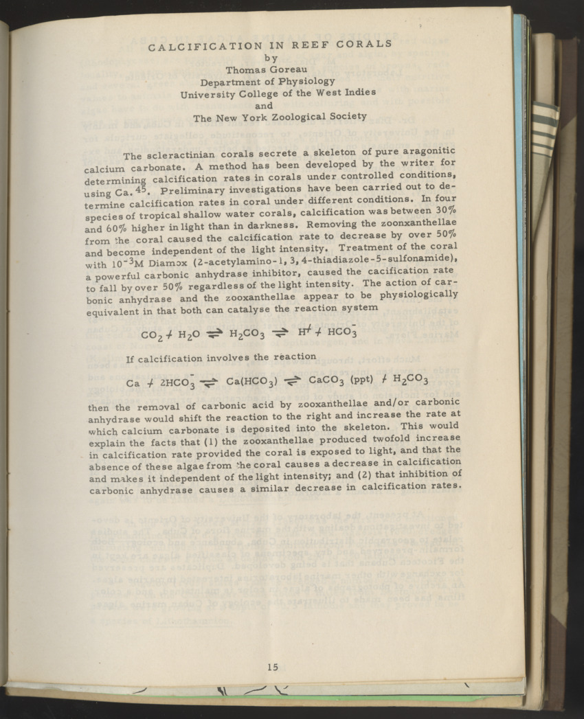 Carmabi selected publications in the period 1948-1963 - New Page