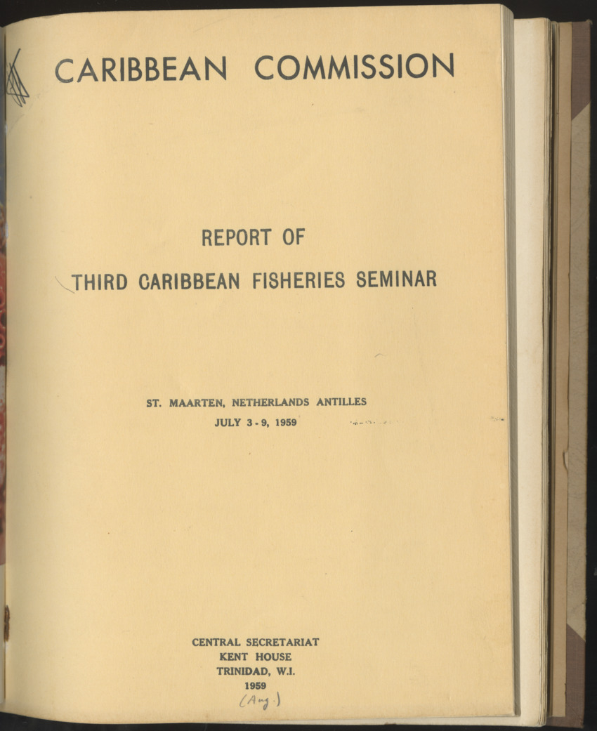 Carmabi selected publications in the period 1948-1963 - New Page