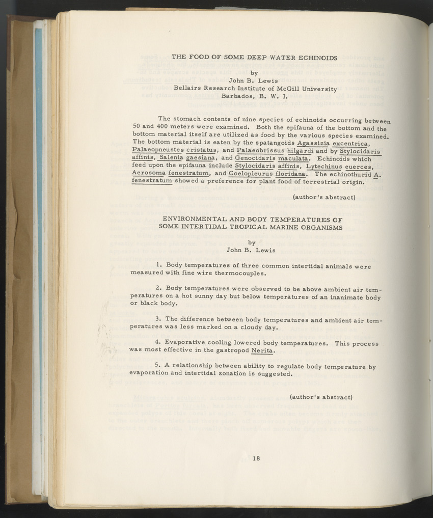 Carmabi selected publications in the period 1948-1963 - New Page