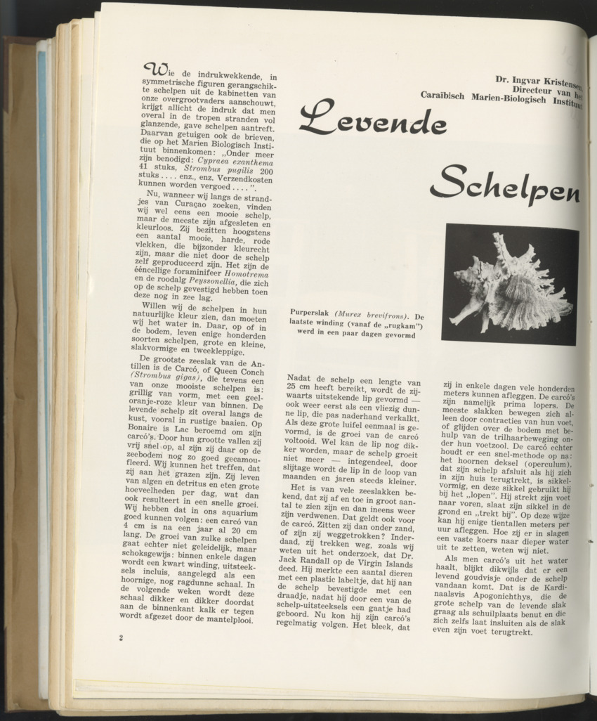 Carmabi selected publications in the period 1948-1963 - New Page