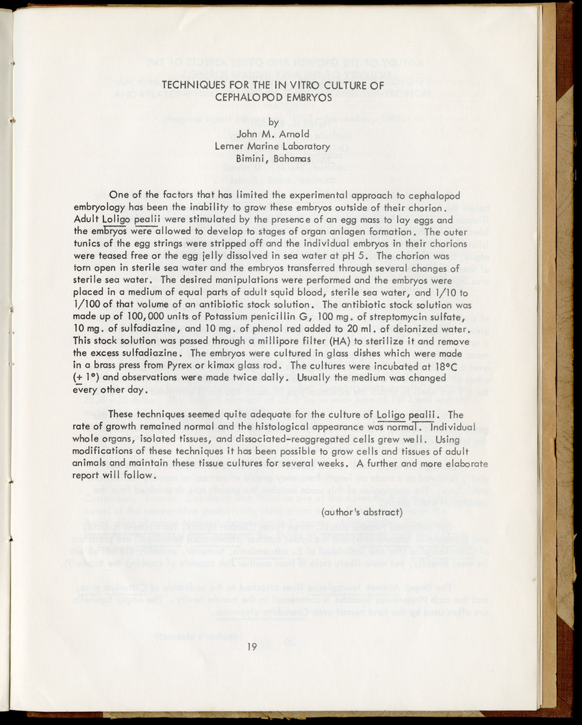 Carmabi selected publications in the period 1948-1963 - New Page