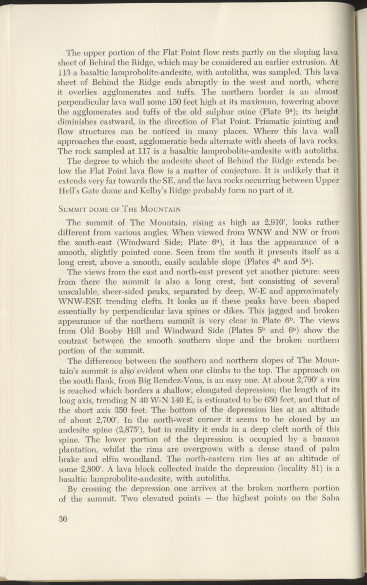 The Geology of Saba and St. Eustatius - with notes on the geology of St. Kitts, Nevis and Montserrat (Lesser Antilles) - New Page
