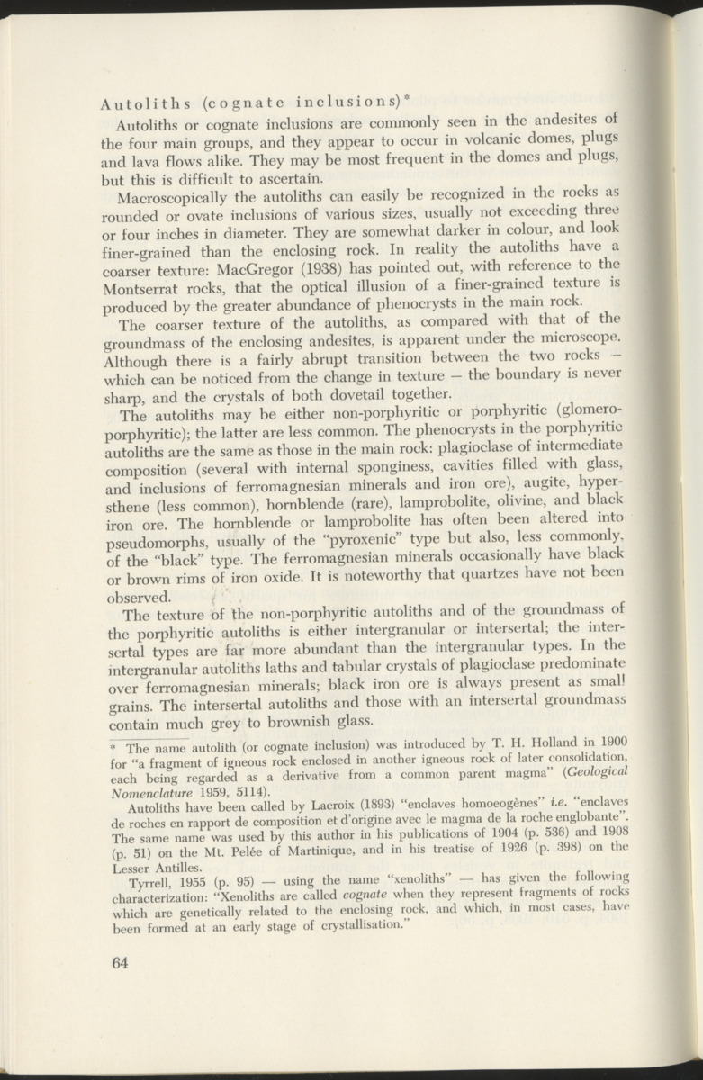 The Geology of Saba and St. Eustatius - with notes on the geology of St. Kitts, Nevis and Montserrat (Lesser Antilles) - New Page