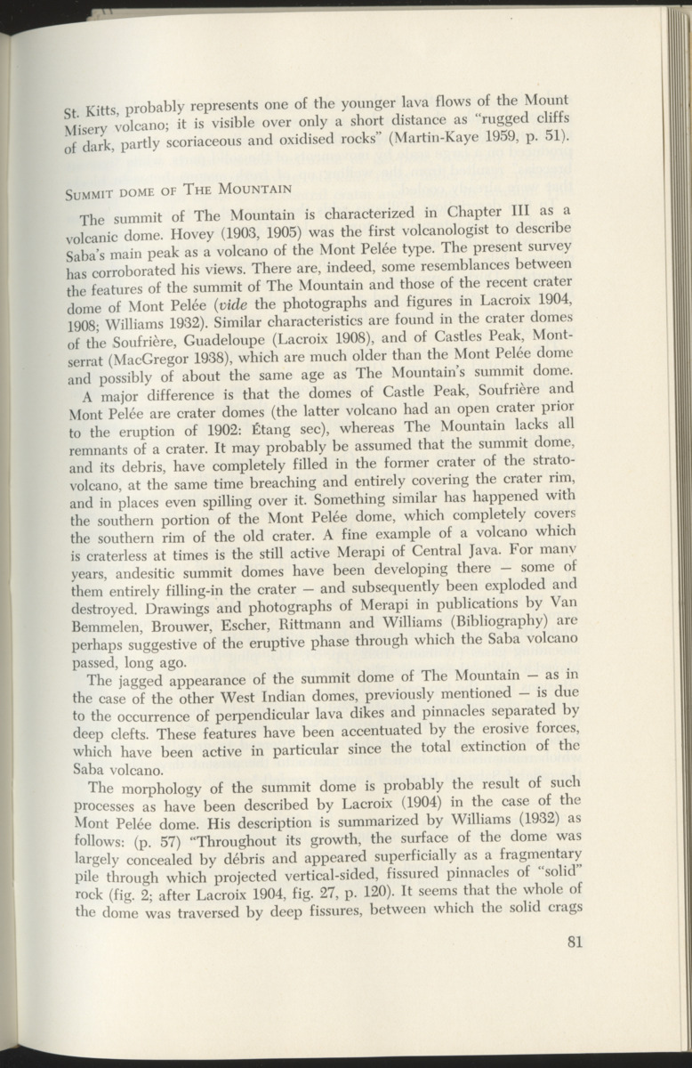 The Geology of Saba and St. Eustatius - with notes on the geology of St. Kitts, Nevis and Montserrat (Lesser Antilles) - New Page