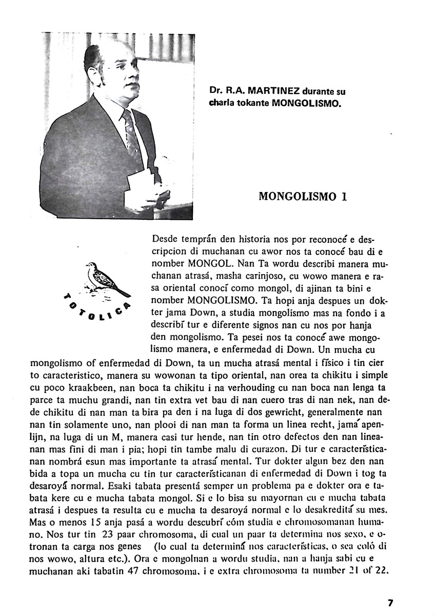 Totolica - kontaktblad vereniging van ouders en vrienden van het geestelijk gehandicapte kind - 1974-1976, nr 1-10 - New Page