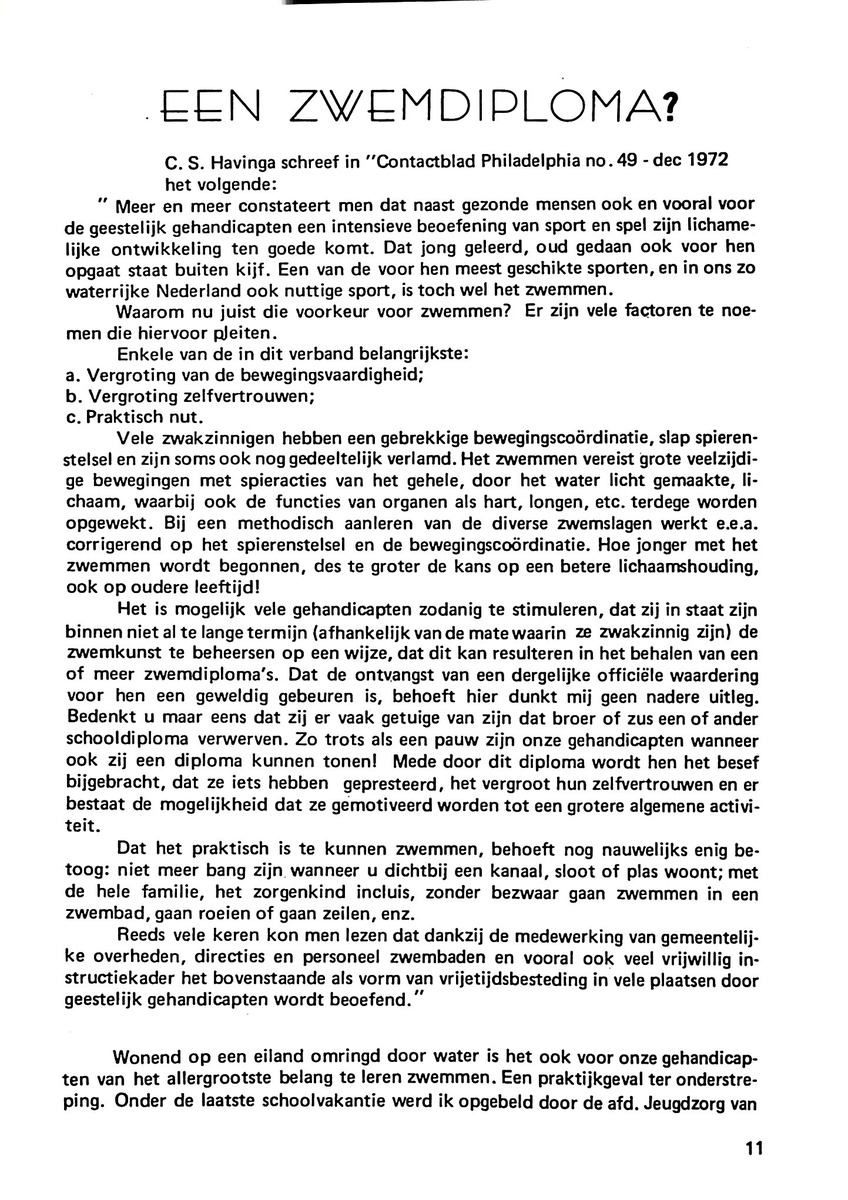 Totolica - kontaktblad vereniging van ouders en vrienden van het geestelijk gehandicapte kind - 1974-1976, nr 1-10 - New Page