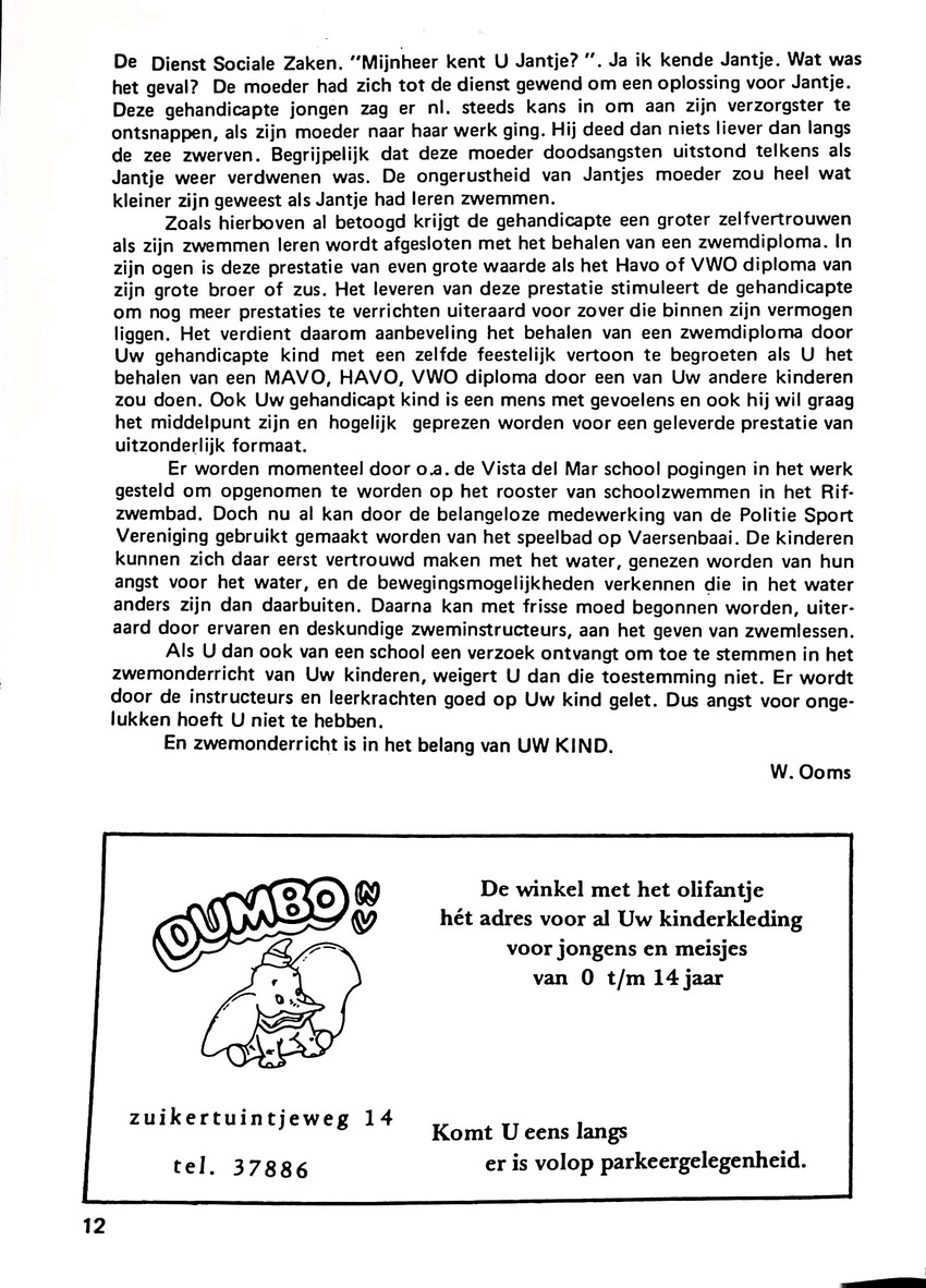 Totolica - kontaktblad vereniging van ouders en vrienden van het geestelijk gehandicapte kind - 1974-1976, nr 1-10 - New Page
