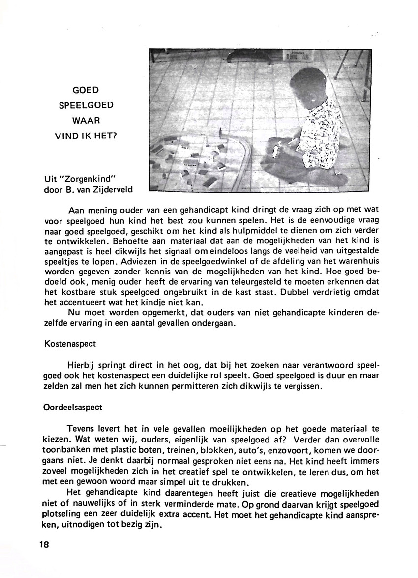 Totolica - kontaktblad vereniging van ouders en vrienden van het geestelijk gehandicapte kind - 1974-1976, nr 1-10 - New Page