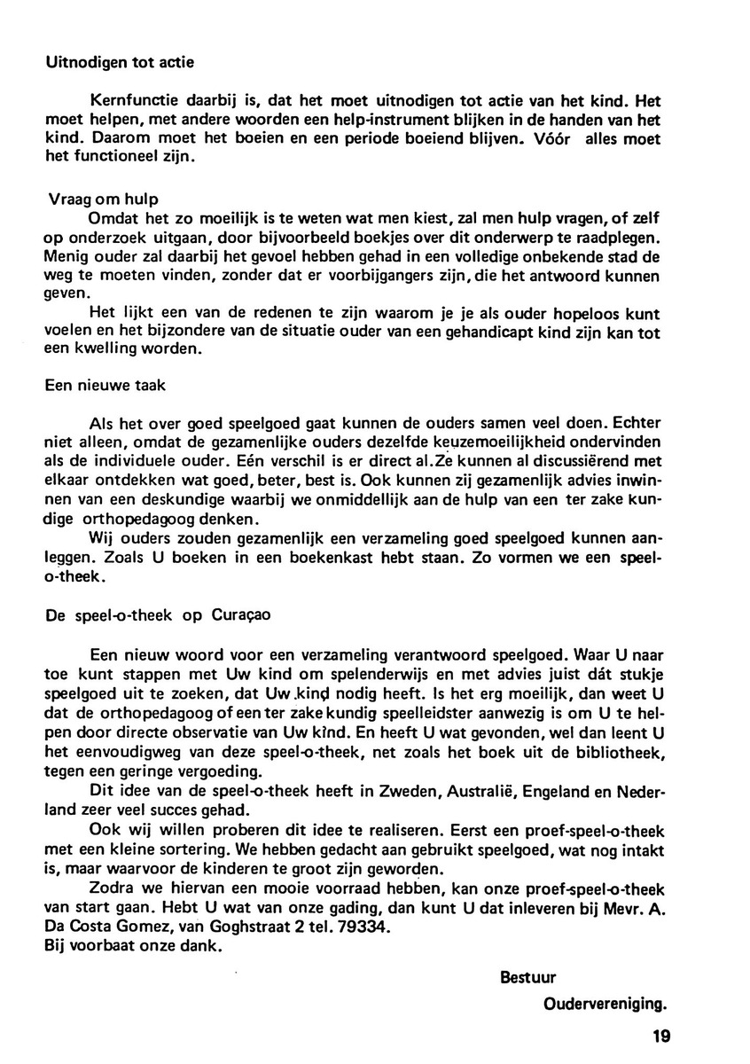 Totolica - kontaktblad vereniging van ouders en vrienden van het geestelijk gehandicapte kind - 1974-1976, nr 1-10 - New Page