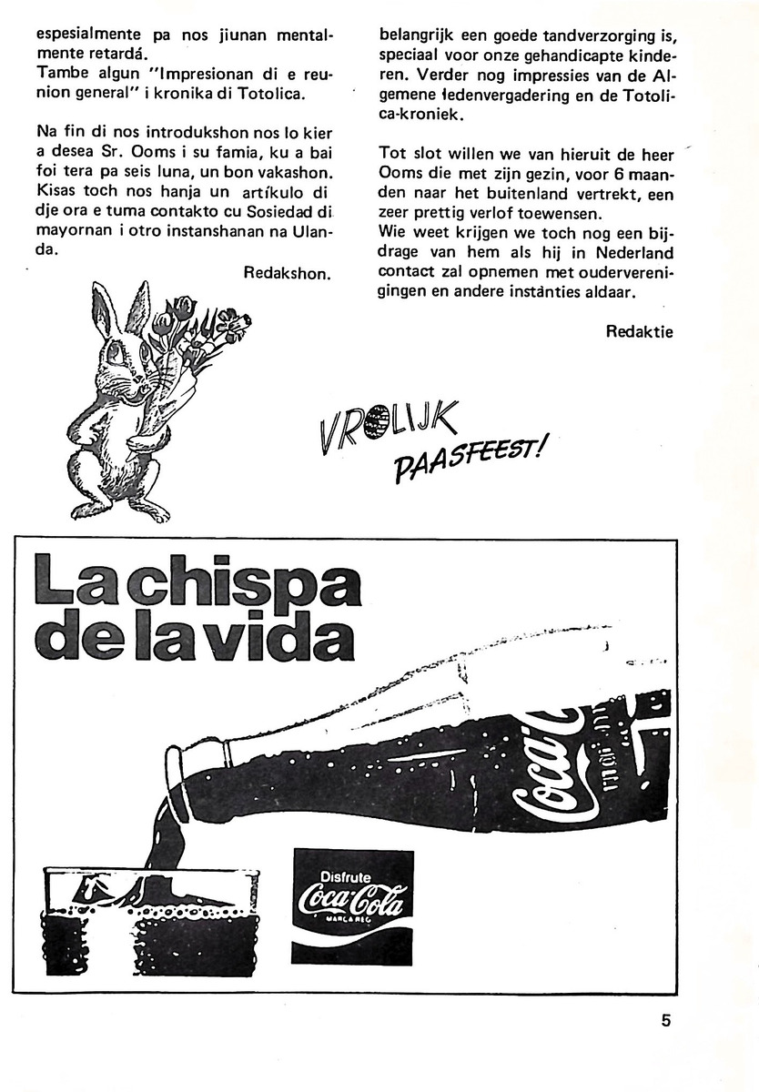 Totolica - kontaktblad vereniging van ouders en vrienden van het geestelijk gehandicapte kind - 1974-1976, nr 1-10 - New Page