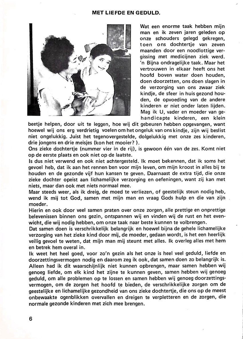 Totolica - kontaktblad vereniging van ouders en vrienden van het geestelijk gehandicapte kind - 1974-1976, nr 1-10 - New Page