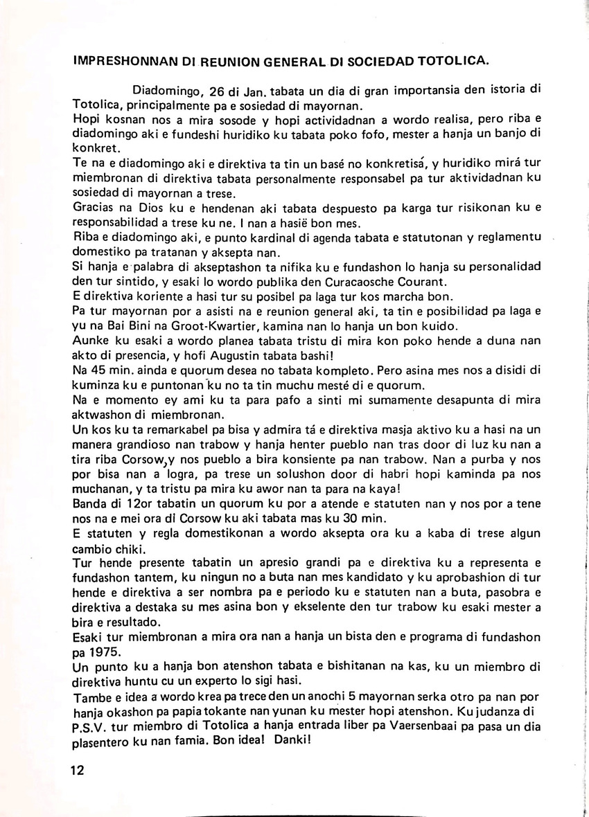 Totolica - kontaktblad vereniging van ouders en vrienden van het geestelijk gehandicapte kind - 1974-1976, nr 1-10 - New Page