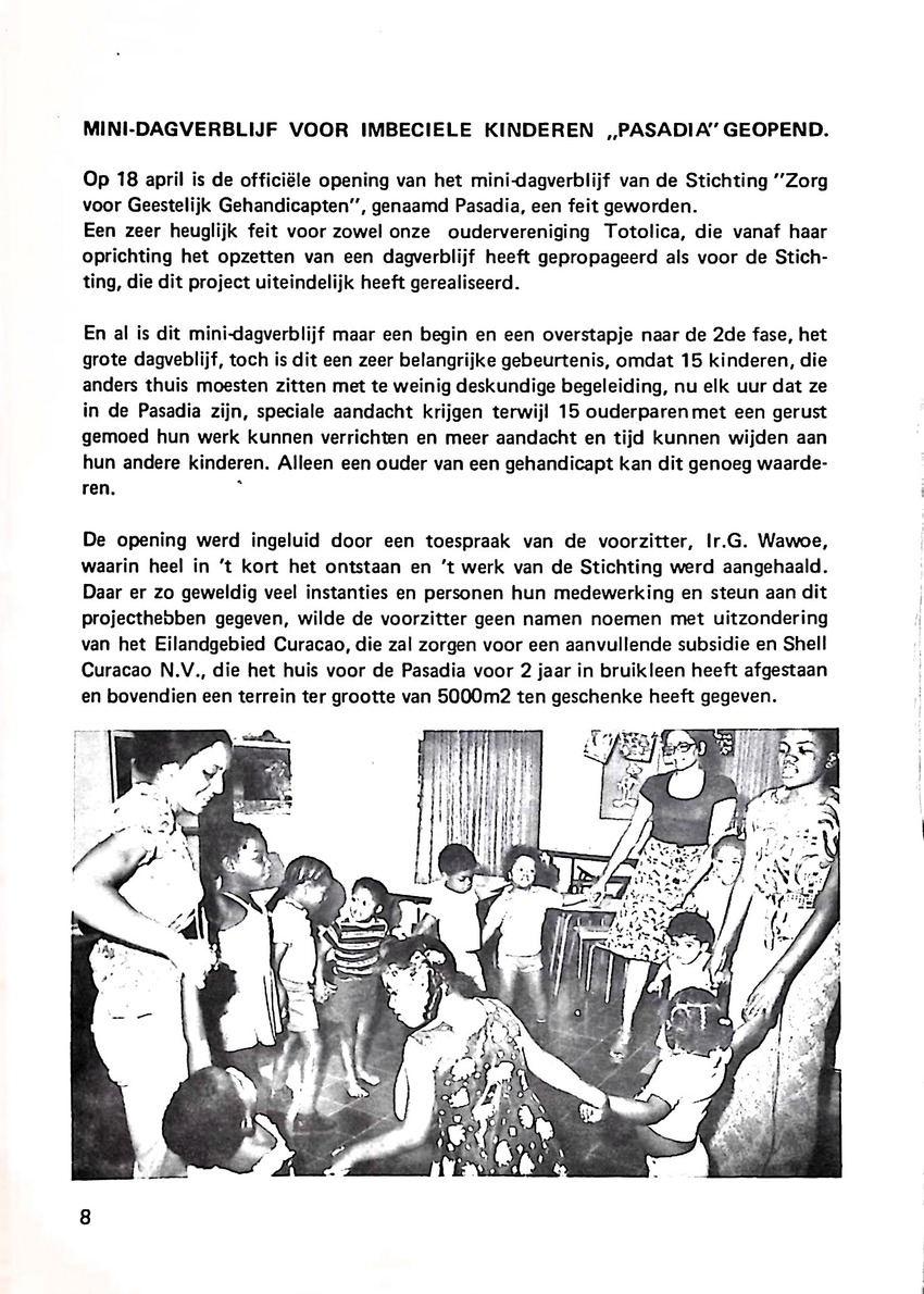 Totolica - kontaktblad vereniging van ouders en vrienden van het geestelijk gehandicapte kind - 1974-1976, nr 1-10 - New Page