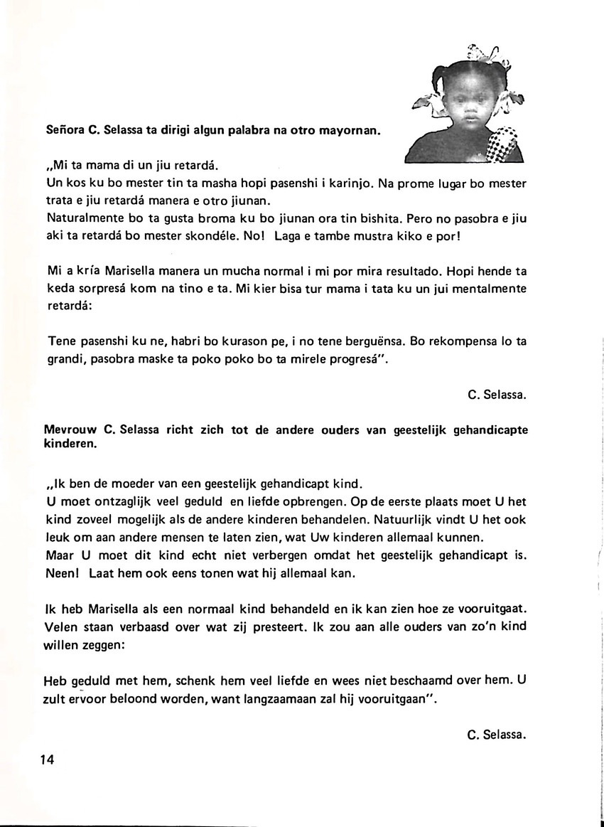 Totolica - kontaktblad vereniging van ouders en vrienden van het geestelijk gehandicapte kind - 1974-1976, nr 1-10 - New Page