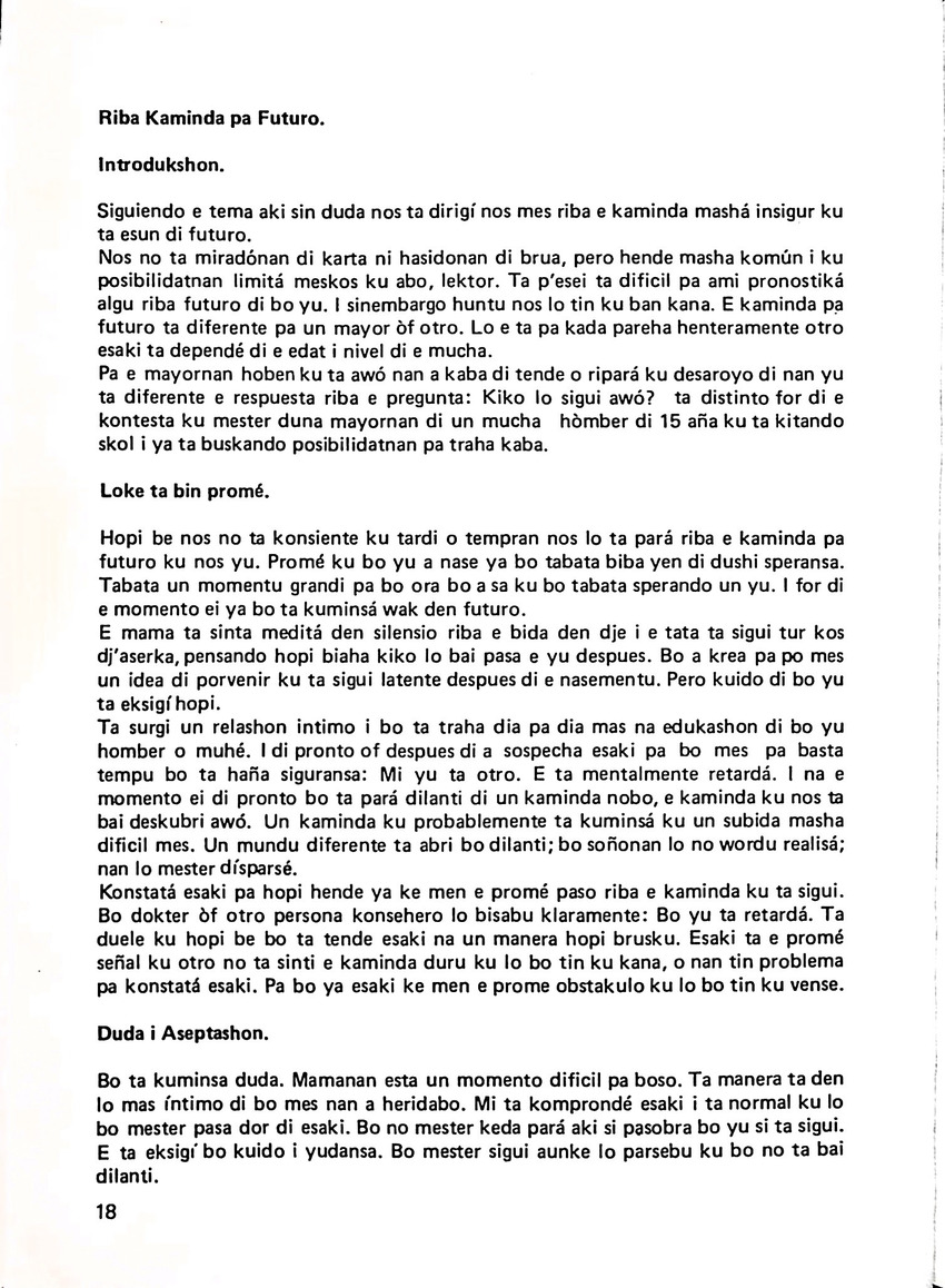 Totolica - kontaktblad vereniging van ouders en vrienden van het geestelijk gehandicapte kind - 1974-1976, nr 1-10 - New Page