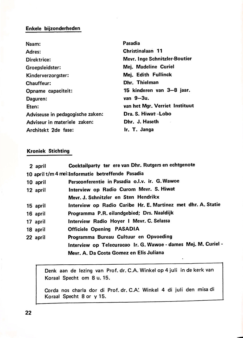 Totolica - kontaktblad vereniging van ouders en vrienden van het geestelijk gehandicapte kind - 1974-1976, nr 1-10 - New Page