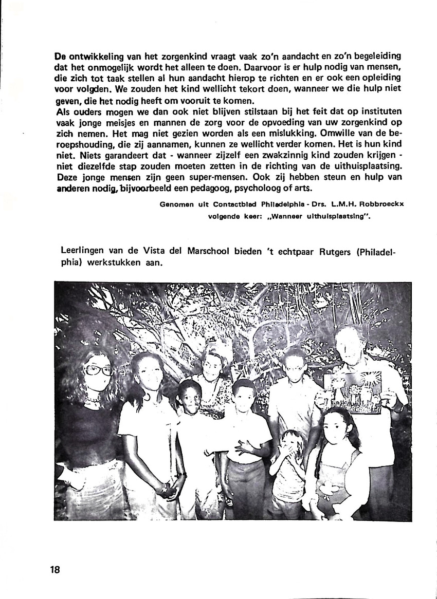 Totolica - kontaktblad vereniging van ouders en vrienden van het geestelijk gehandicapte kind - 1974-1976, nr 1-10 - New Page