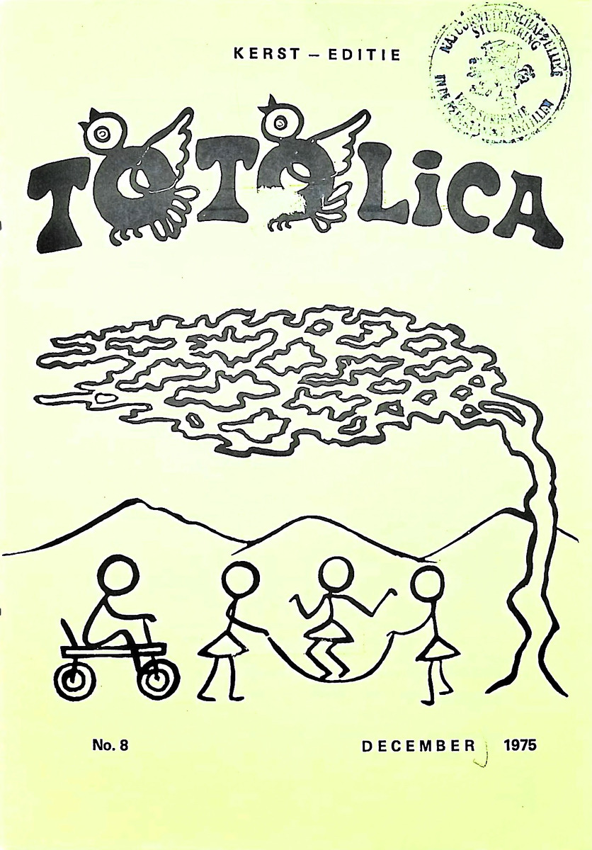 Totolica - kontaktblad vereniging van ouders en vrienden van het geestelijk gehandicapte kind - 1974-1976, nr 1-10 - New Page