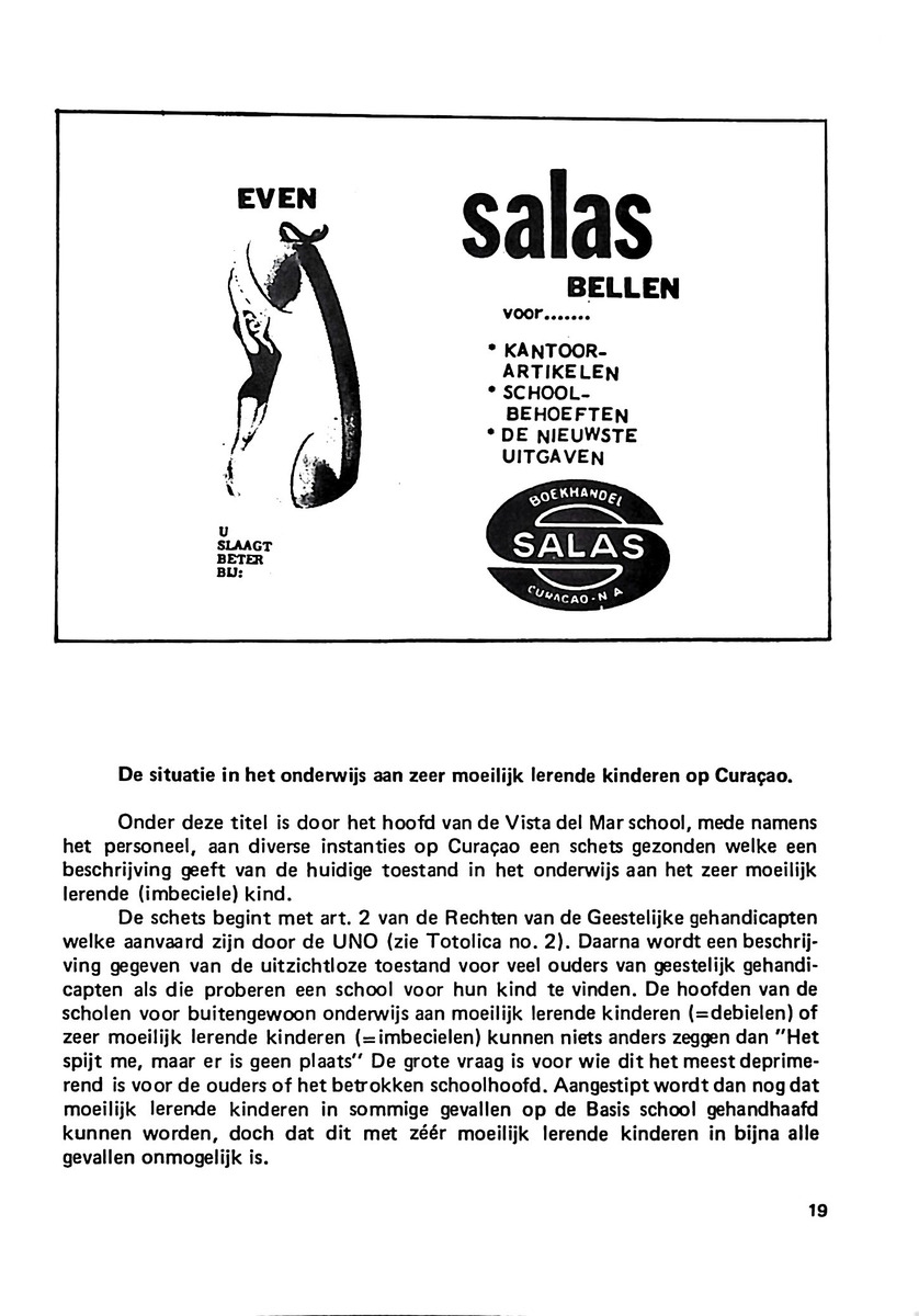 Totolica - kontaktblad vereniging van ouders en vrienden van het geestelijk gehandicapte kind - 1974-1976, nr 1-10 - New Page