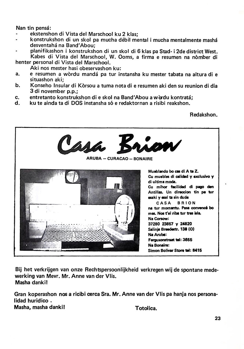 Totolica - kontaktblad vereniging van ouders en vrienden van het geestelijk gehandicapte kind - 1974-1976, nr 1-10 - New Page