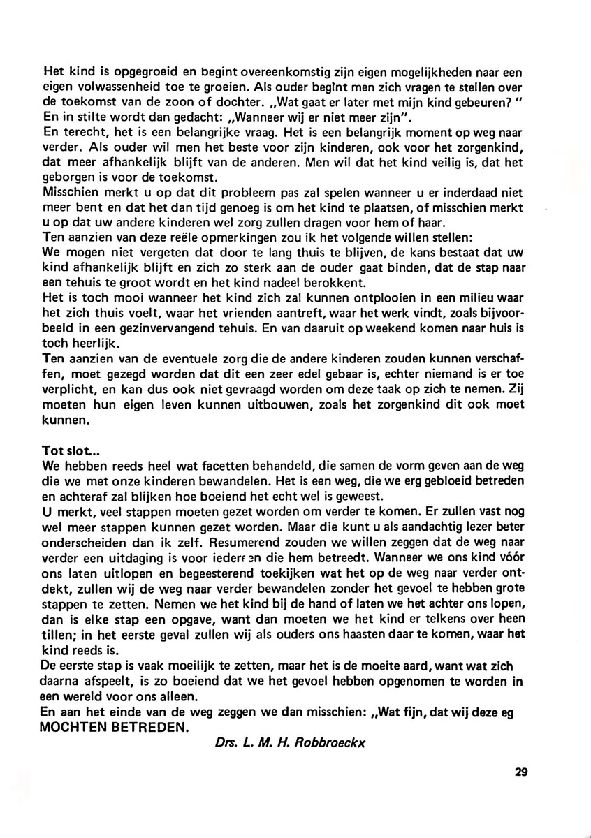 Totolica - kontaktblad vereniging van ouders en vrienden van het geestelijk gehandicapte kind - 1974-1976, nr 1-10 - New Page