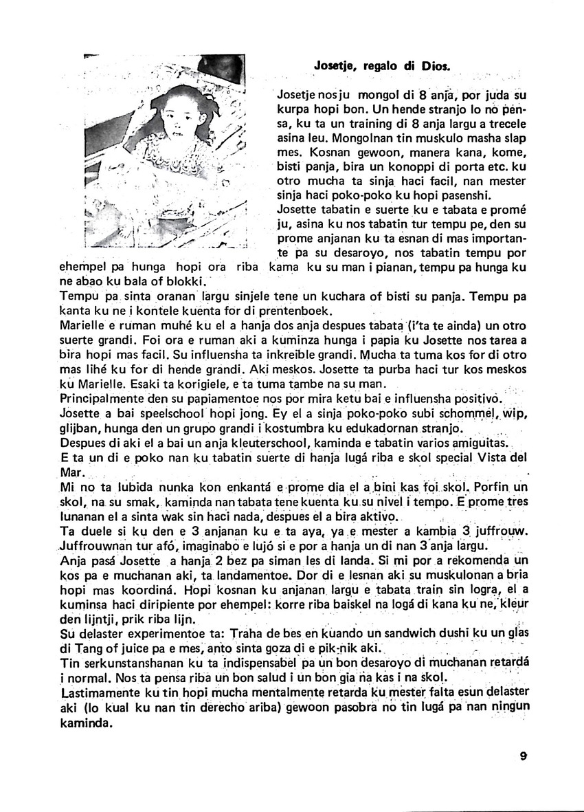Totolica - kontaktblad vereniging van ouders en vrienden van het geestelijk gehandicapte kind - 1974-1976, nr 1-10 - New Page