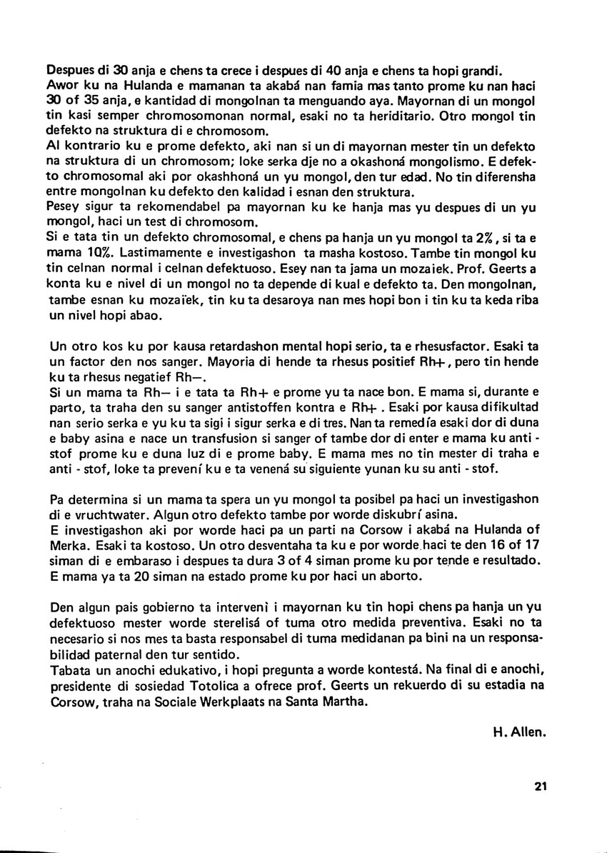 Totolica - kontaktblad vereniging van ouders en vrienden van het geestelijk gehandicapte kind - 1974-1976, nr 1-10 - New Page
