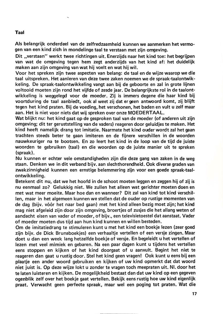 Totolica - kontaktblad vereniging van ouders en vrienden van het geestelijk gehandicapte kind - 1974-1976, nr 1-10 - New Page