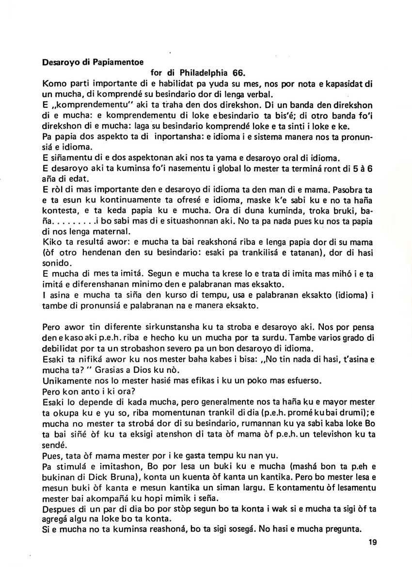 Totolica - kontaktblad vereniging van ouders en vrienden van het geestelijk gehandicapte kind - 1974-1976, nr 1-10 - New Page