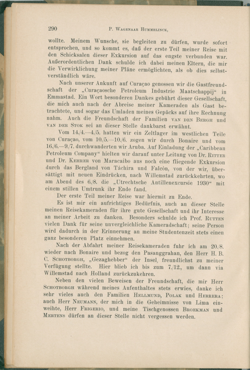 Zoologische Ergebnisse einer Reise nach Bonaire, Curacao und  Aruba im Jahre 1930 - 1. Teil - New Page