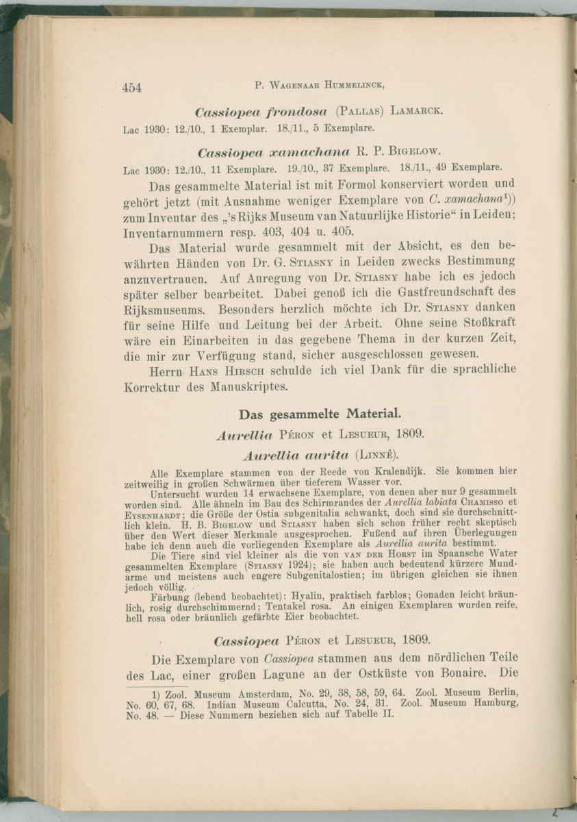 Zoologische Ergebnisse einer Reise nach Bonaire, Curacao und  Aruba im Jahre 1930 - 1. Teil - New Page