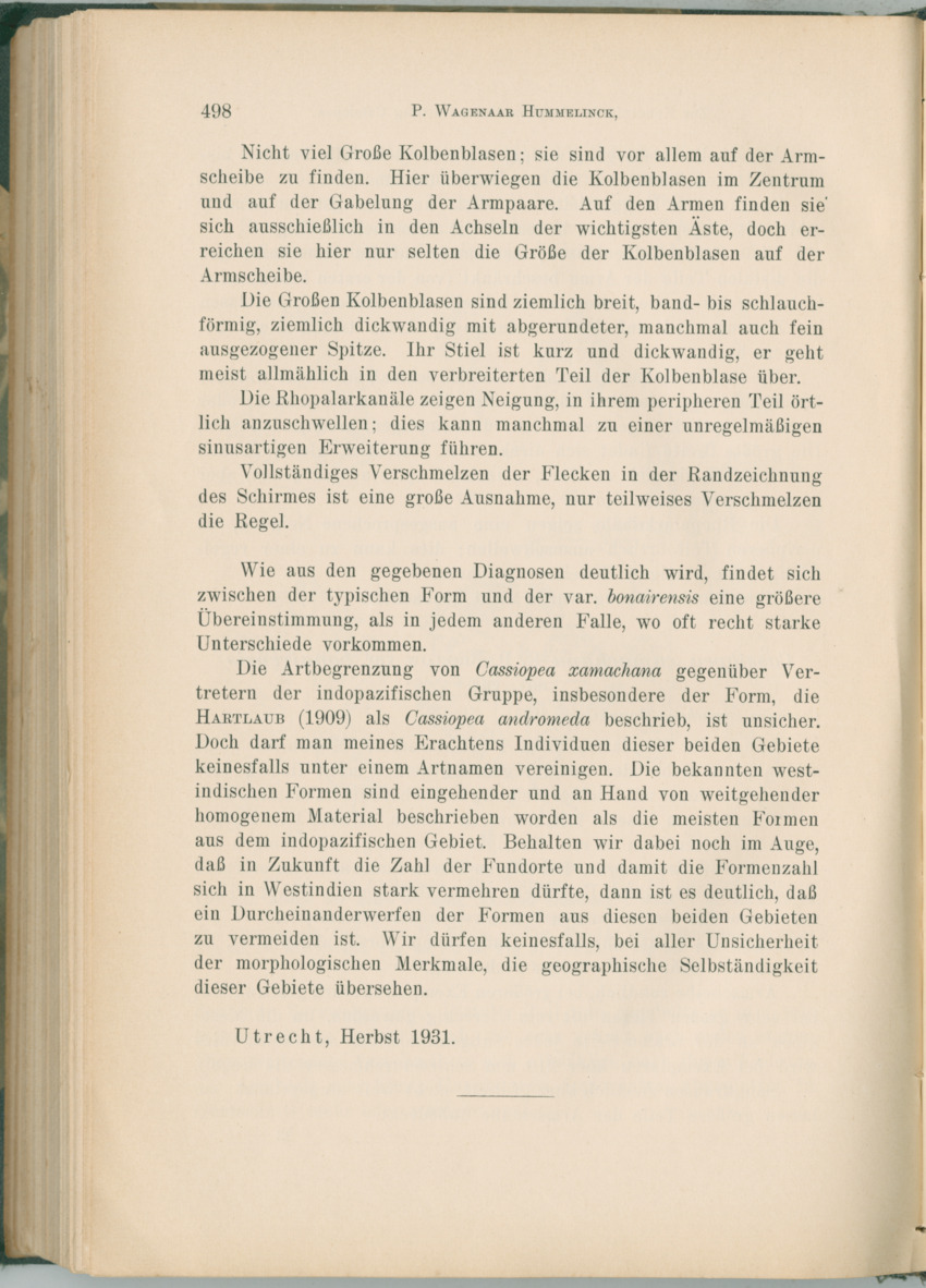 Zoologische Ergebnisse einer Reise nach Bonaire, Curacao und  Aruba im Jahre 1930 - 1. Teil - New Page