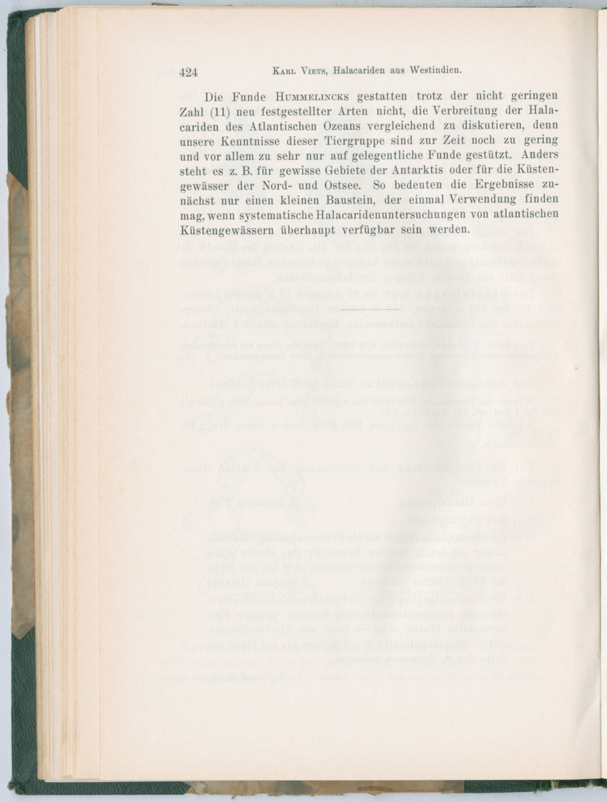 Zoologische Ergebnisse einer Reise nach Bonaire, Curacao und  Aruba im Jahre 1930 - 3. Teil - New Page