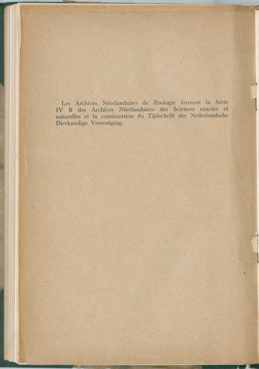 Zoologische Ergebnisse einer Reise nach Bonaire, Curacao und  Aruba im Jahre 1930 - 3. Teil - New Page