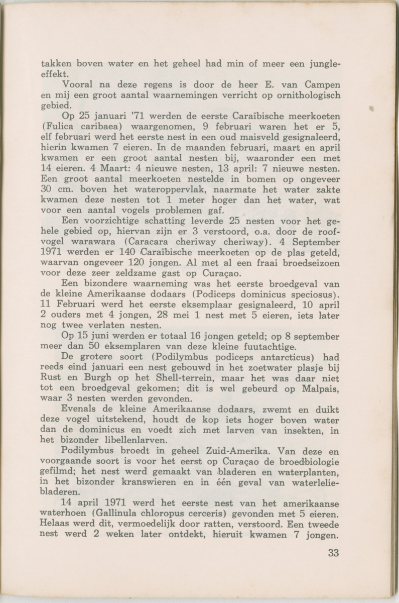 Uitgaven Stinapa - No. 6 - februari 1972 - New Page