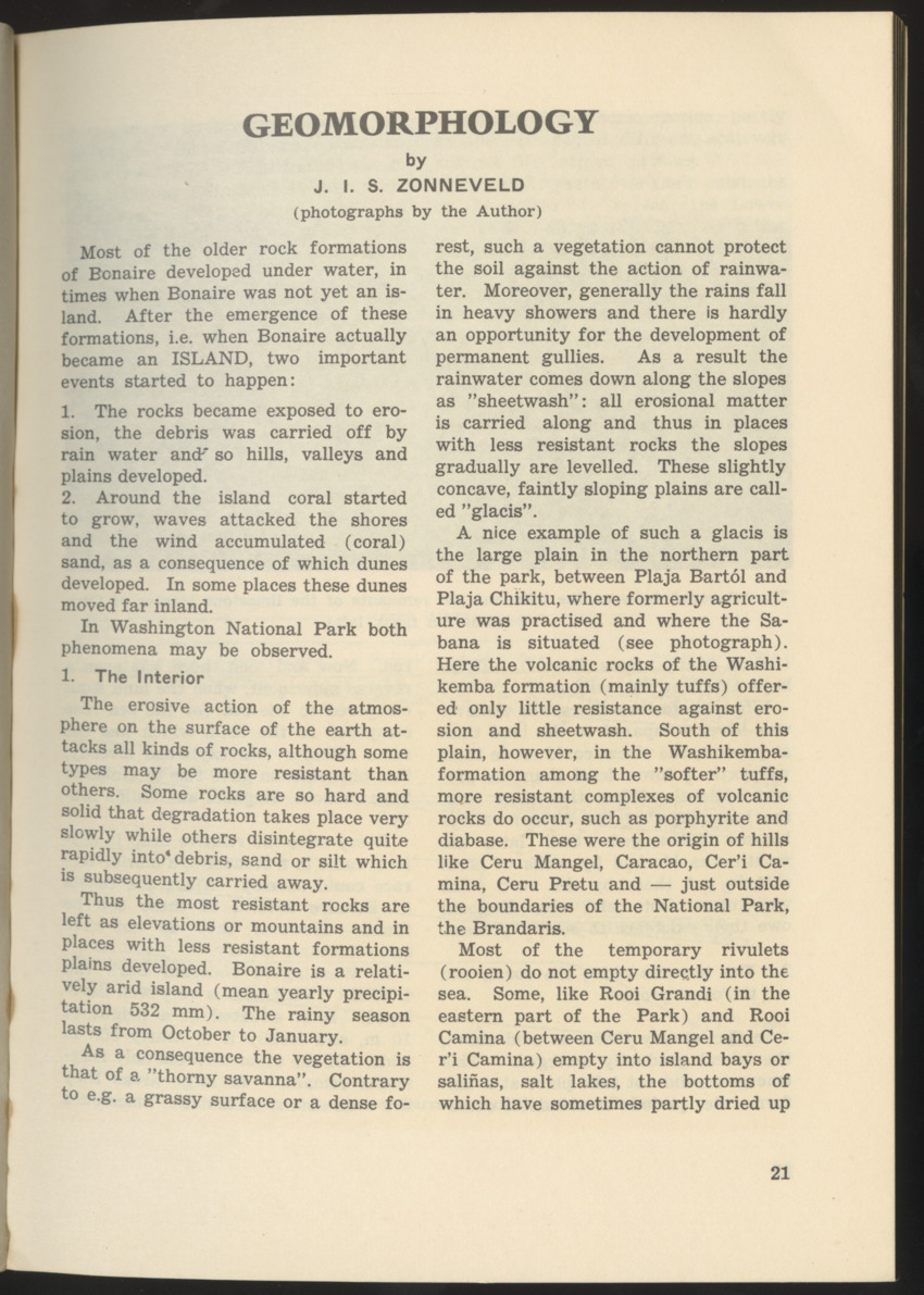 Uitgaven Stinapa - No. 9 - Field Guide National Park Washington - New Page