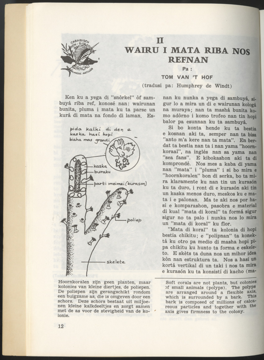 Uitgaven Stinapa - No. 10 - Bida den Laman I - New Page
