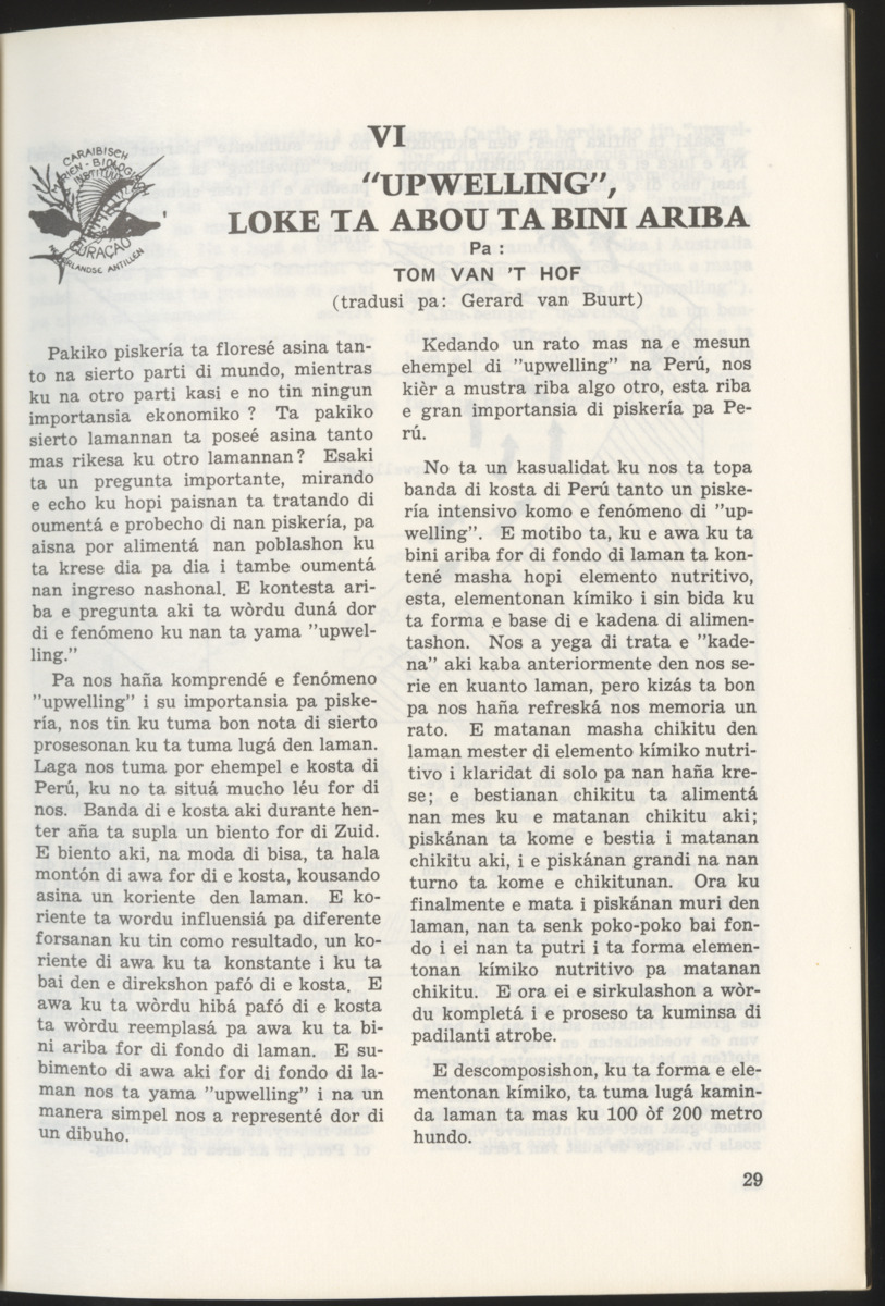 Uitgaven Stinapa - No. 10 - Bida den Laman I - New Page
