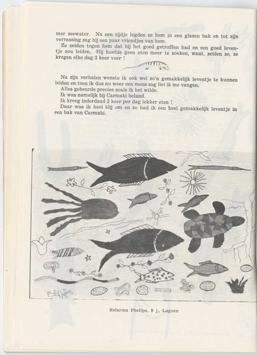 Uitgaven Stinapa - No. 12 - Kinderen over Dieren - New Page