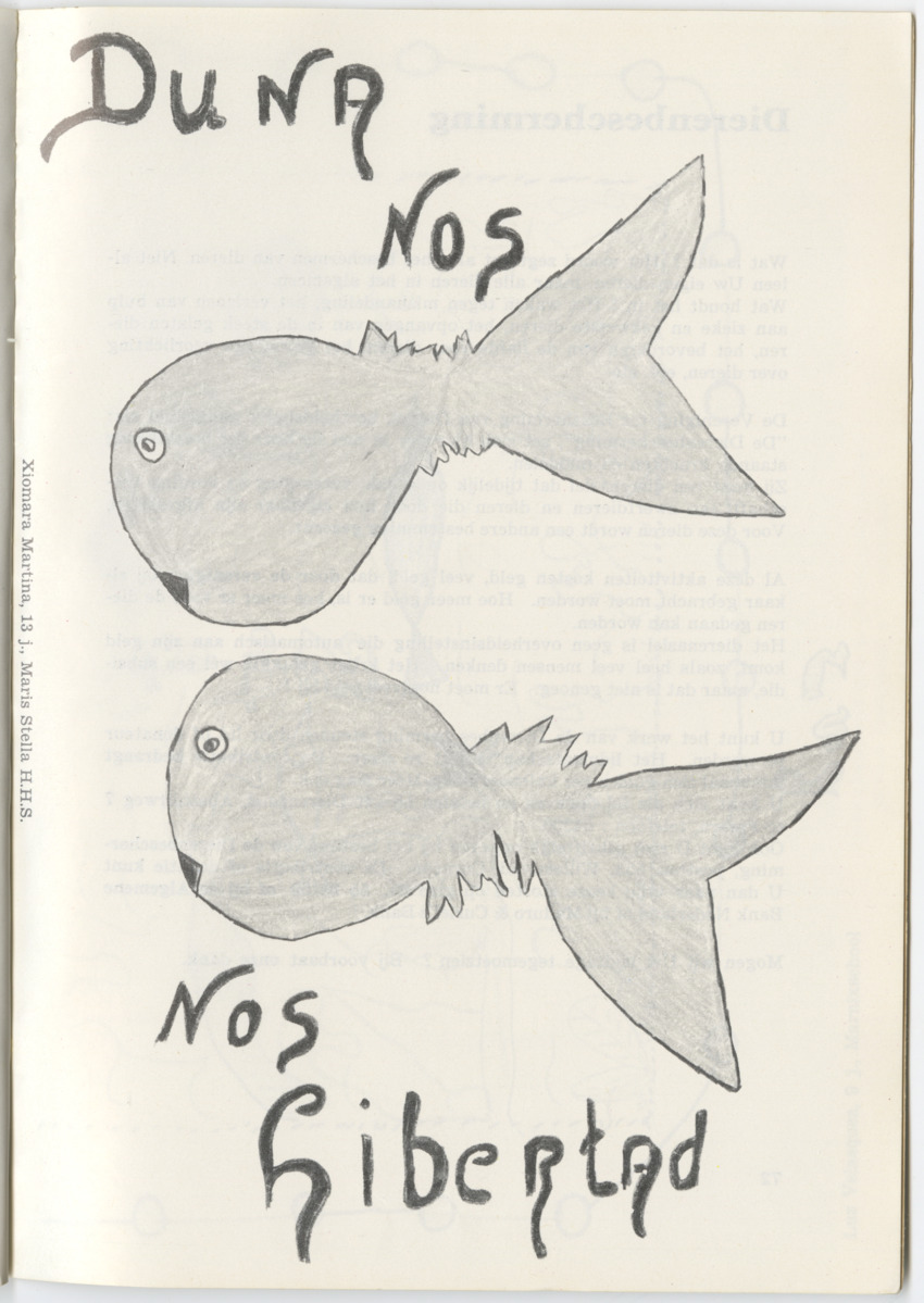 Uitgaven Stinapa - No. 12 - Kinderen over Dieren - New Page