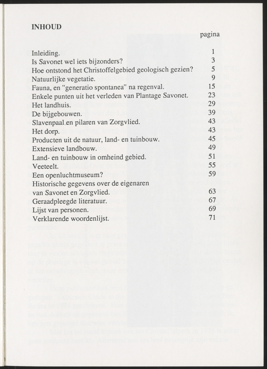 Uitgaven Stinapa - No. 35 - Plantage Savonet, Verleden en toekomst - New Page