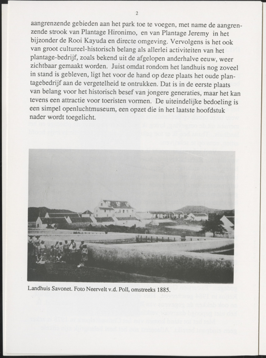 Uitgaven Stinapa - No. 35 - Plantage Savonet, Verleden en toekomst - New Page