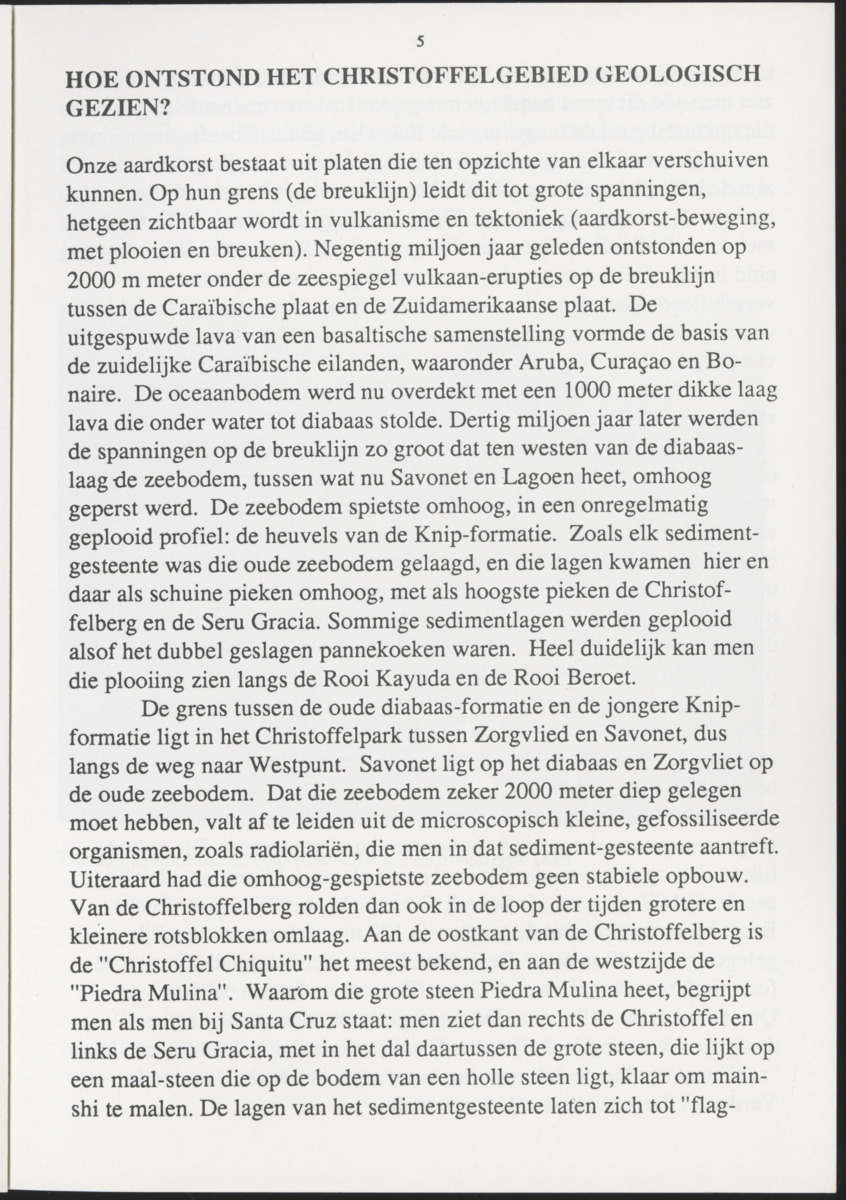 Uitgaven Stinapa - No. 35 - Plantage Savonet, Verleden en toekomst - New Page