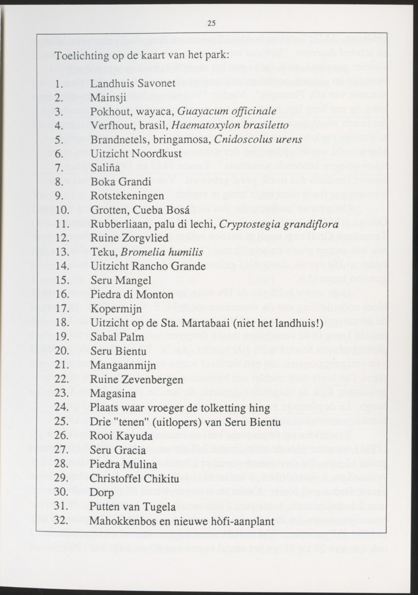 Uitgaven Stinapa - No. 35 - Plantage Savonet, Verleden en toekomst - New Page