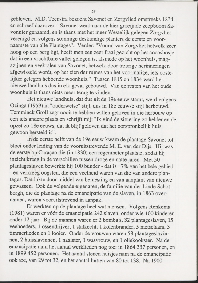 Uitgaven Stinapa - No. 35 - Plantage Savonet, Verleden en toekomst - New Page