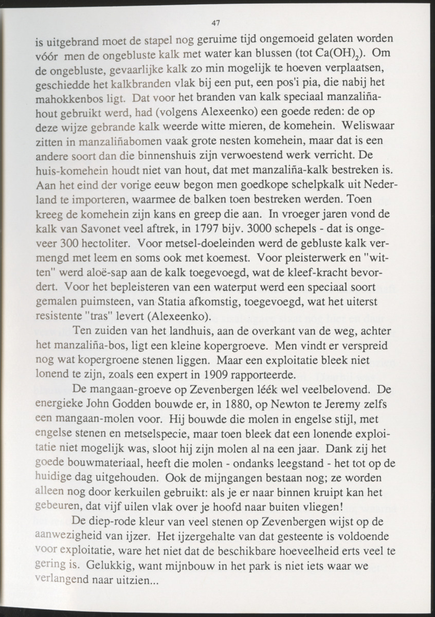 Uitgaven Stinapa - No. 35 - Plantage Savonet, Verleden en toekomst - New Page